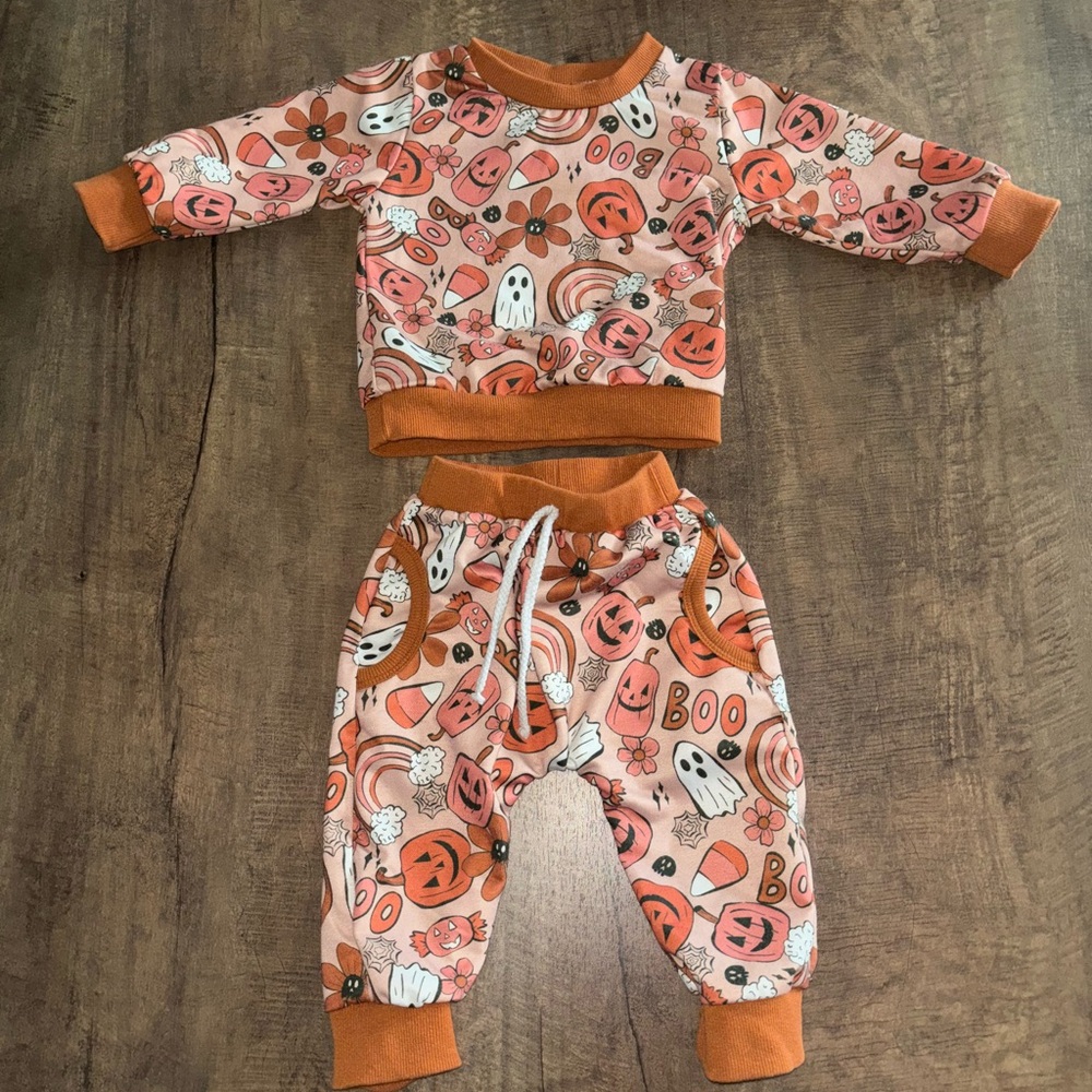 Halloween Themed Baby Outfit